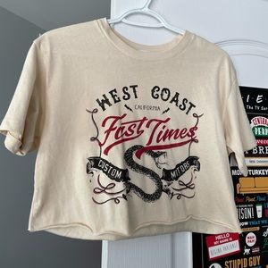 Vintage cropped t-shirt
